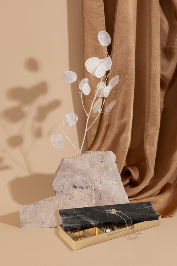 Curated Collection - Gold & Smoky Quartz